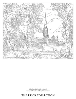 Cathedral in landscape