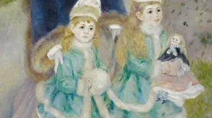 Link to video about Pierre-Auguste Renoir's painting, 'La Promenade'