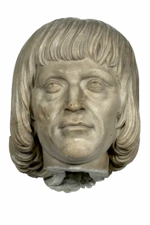 Marble head of King Louis XII of France