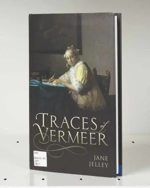 Book cover featuring a painting detail of an opulently dressed woman at a desk