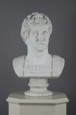 marble bust of George Washington