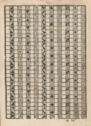 woodcut pattern