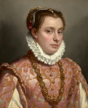 Oil Painting, painting of a young woman