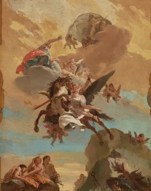 Oil on Canvas, Perseus and Andromeda