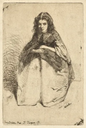 Fumette, etching
