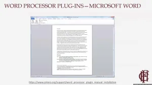 Microsoft Word Plugins